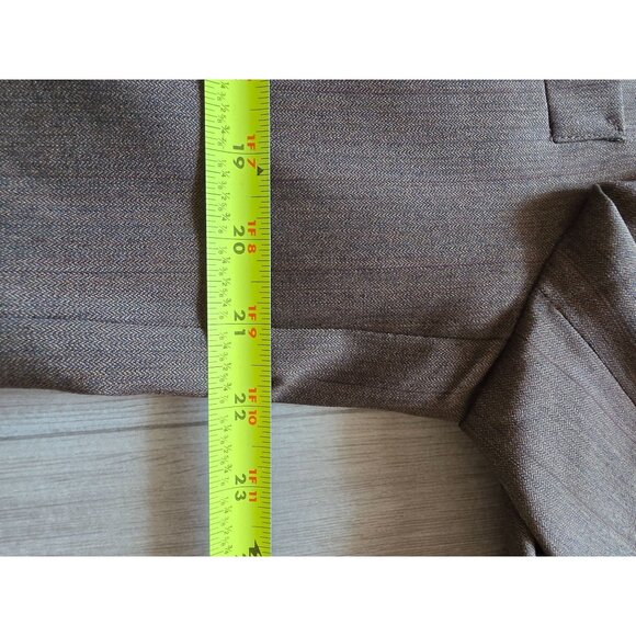 Strathmore Mens Wool Brown Blazer Suit Jacket 100% Pure Wool 2-Button Style 42 - Picture 10 of 10